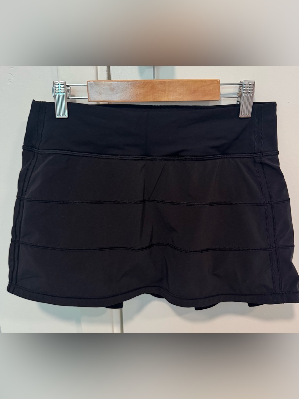 lululemon athletica Black Pace Rival Skirt